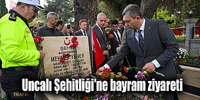 Uncalı Şehitliği'ne bayram ziyareti