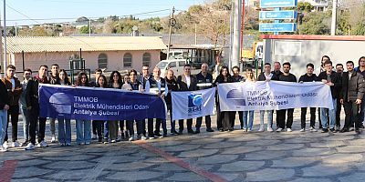 Üniversitelilerden ASAT Tesisi’ne teknik gezi