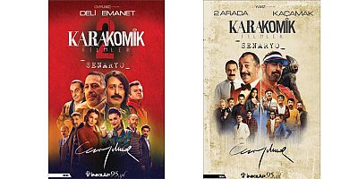 Ünlü komedyen Cem Yılmaz'ın çok sevilen Karakomik film serilerinin senaryosu raflarda yerini alıyor