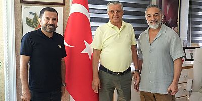 Ünlü oyuncu Selim Bayraktar Başkan Topaloğlu’nu ziyaret etti