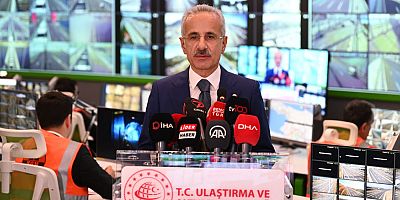 Uraloğlu: Akıllı ulaşım sistemiyle 69 bin kilometrelik yol ağımızı 7/24 takip ediyoruz