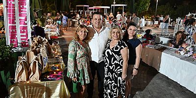 Üreten ev hanımları kermesine büyük ilgi