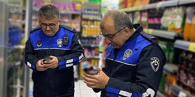 Ürünlerin son kullanma tarihini silen işletmeye zabıta müdahalesi