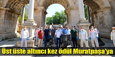 Üst üste altıncı kez ödül Muratpaşa’ya