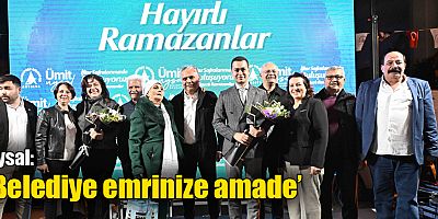 Uysal, ‘Belediye emrinize amade’