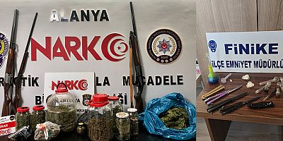 Uyuşturucu operasyonları hız kesmeden devam ediyor