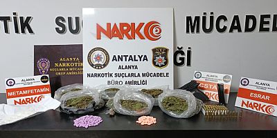 Uyuşturucu taciri Emniyetten kaçamadı