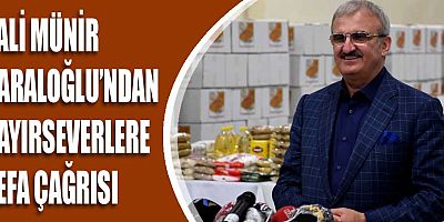 Vali Karaloğlu'ndan hayırseverlere Vefa çağrısı