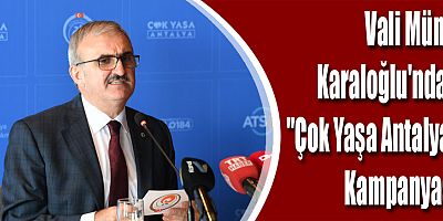 Vali Münir Karaloğlu'ndan 