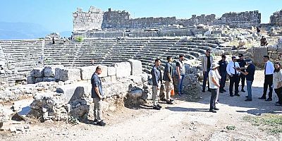 Vali Şahin'den Patara ve Ksanthos'a inceleme