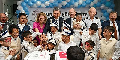Vali Şahin'in katılımıyla toplu sünnet şöleni düzenlendi