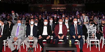 Vali Yazıcı 58’inci Antalya Altın Portakal Film Festivali açılış törenine katıldı