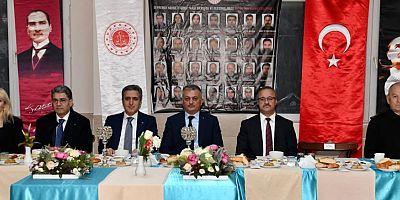 Vali Yazıcı, Antalya E Tipi Kapalı ve Açık Ceza İnfaz Kurumu Müdürlüğü'ndeki iftara katıldı