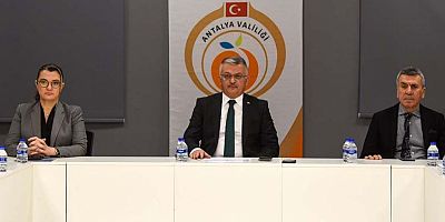 Vali Yazıcı başkanlığında