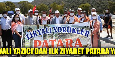 Vali Yazıcı'dan ilk ziyaret Patara'ya