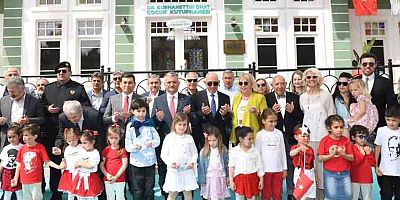 Vali Yazıcı Dr. Burhanetin Onat Çocuk Kütüphanesi'nin açılışını yaptı