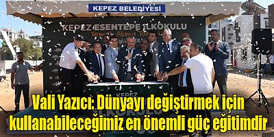Vali Yazıcı: Dünyayı değiştirmek için kullanabileceğimiz en önemli güç eğitimdir