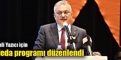 Malatya Valisi olarak atanan Vali Yazıcı için veda programı düzenlendi