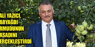 Vali Yazıcı, Karyağdı armudunun hasadını gerçekleştirdi