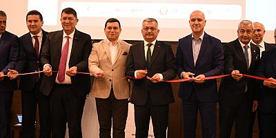 Vali Yazıcı KOMATEK Fuarı'na katıldı