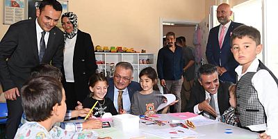 Vali Yazıcı: Köy okullarını yeniden eğitime kazandırıyoruz