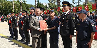 Vali Yazıcı Temsili Askerlik ve Yemin Töreni'ne katıldı
