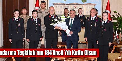 Vali Yazıcı: Türk Jandarması 184 yıldır Türk halkına güven vermeye devam ediyor
