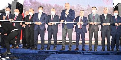 Vali Yazıcı ve Bakan Ersoy Serik-2 Atık Su Arıtma Tesisi’nin açılışını gerçekleştirdi