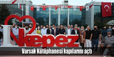 Varsak Kütüphanesi kapılarını açtı