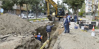 Vatan Mahallesindeki 2 sokağın yağmur suyu problemi çözülüyor