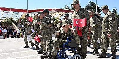 Vatan Sevgisi engel tanımadı