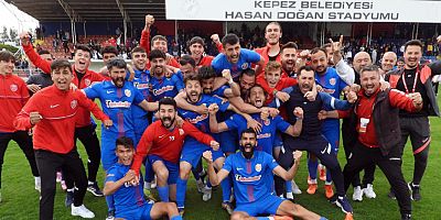 Ve şampiyon Kepez Belediyespor