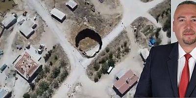 Vekil Yalım: Konya Karapınar'da oluşan obruklar Konya şehir merkezine kadar ilerledi