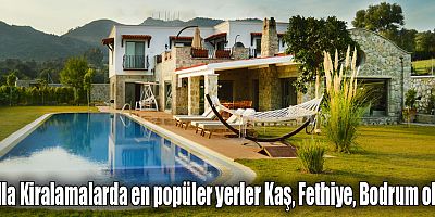 Villa Kiralamalarda En Popüler Yerler Kaş