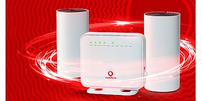Vodafone Evde Plus* ile evin her köşesinde daha güçlü ve kesintisiz internet keyfi