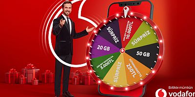 Vodafone Hediye Çarkı'nda hediye seçme dönemi başlıyor