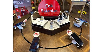 Vodafone satış noktaları dijital hizmet merkezlerine dönüşüyor