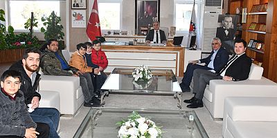 Wushu Kung Fu sporcularından Başkan Vekili Fidan'a ziyaret