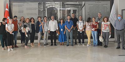 Yabancı öğretmenlerden Başkan Sözen'e ziyaret