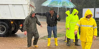 Yağışlar en çok Kemer’de