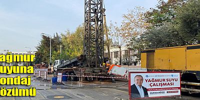 Yağmur suyuna sondaj çözümü