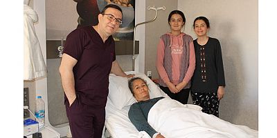 Yaklaşık yarım kiloluk myomdan kapalı yöntemle kurtuldu