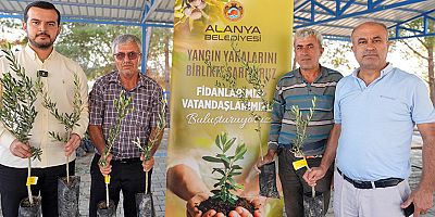 Yangın bölgesinde doğa için harekete geçildi