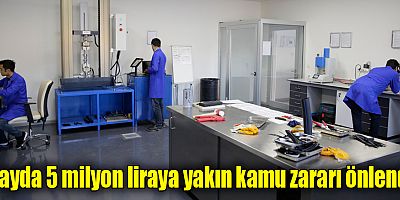 Yapı Malzemesi Laboratuvarı Kamu Zararına ‘Dur’ diyor