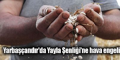 Yarbaşçandır'da Yayla Şenliği'ne hava engeli