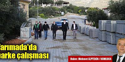 Yarımada'da parke çalışması