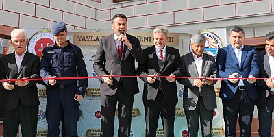 Yayla Belenli Yeni Camii açıldı