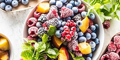 Yaz aylarında tüketilebilecek sağlıklı dondurulmuş gıdalar