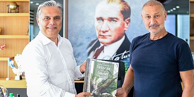 Yazar Aydemir, Başkan Uysal’ı ziyaret etti