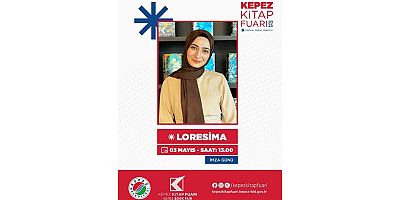 Yazar Loresima, Kepez Kitap Fuarı’nda